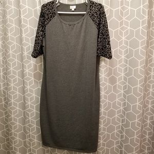 NWOT Lularoe Julia Dress - Stars